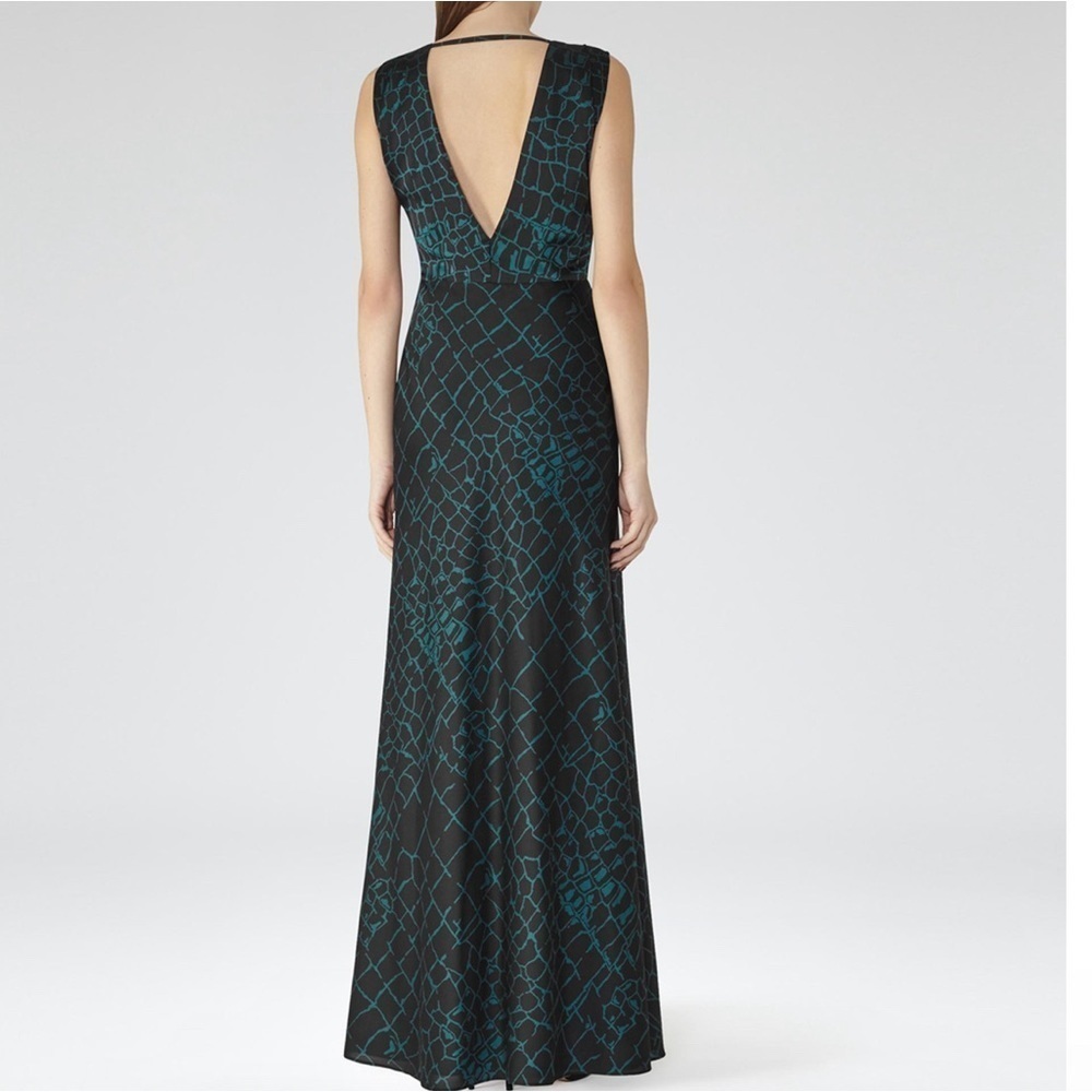 REISS  Flowy Maxi Sleeveless Maxi Dress - Picture 3 of 9